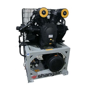 Hot Sale Air Cooled 30bar 20hp Piston Air Compressor with Air Receiver 380VAC for PET Bottle Blowing - Product Image 4