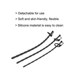 Silicone erotico Uretra Catetere Maschio Del Pene Plug Sounding Tubo Uretrale Barella Giocattolo Adulto Del <span class=keywords><strong>Sesso</strong></span> <span class=keywords><strong>Per</strong></span> Gli Uomini - Product Image 2