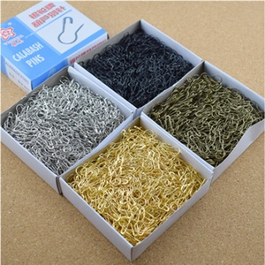 Nouvelle vente de produits : Épingle de sûreté suspendue en forme de poire, noir doré, noir canon de fusil, pour étiquettes de vêtements - Product Image 3