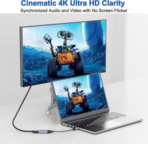 <span class=keywords><strong>Adaptateur</strong></span> SYONG USB-C 3.1 vers <span class=keywords><strong>HDMI</strong></span> femelle, convertisseur <span class=keywords><strong>Thunderbolt</strong></span> Type-C <span class=keywords><strong>HDMI</strong></span> 4K30Hz 4K60Hz pour iPhone, ordinateur portable, vidéo - Product Image 5