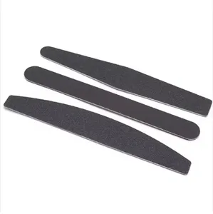 Professional Double Sided Removable Sandpaper Replaceable Nail File Pads Nail File Metal Frame Replacement Stainless Nail File