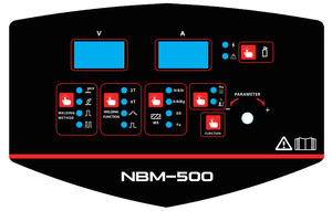 Combinación industrial refrigerada por agua MMA MAG MIG 500 Máquina de soldadura de aluminio con carro <span class=keywords><strong>NBM</strong></span> Soldador MIG de doble pulso resistente - Product Image 2