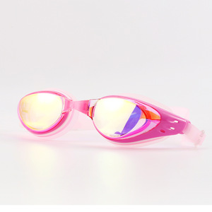 PC Waterproof and Anti-Fog Adjustable Comfortable Design Adult and Children HD Swimming <strong>Goggles</strong> with Large Frame - Product Image 3