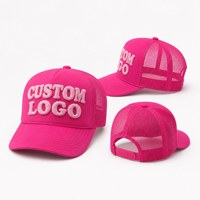 Gorra Deportiva Trucker Snapback de Moda Premium con Bordado 3D en Relieve, Ajustable para Hombre y Mujer, Logotipo Personalizado de Alta Calidad