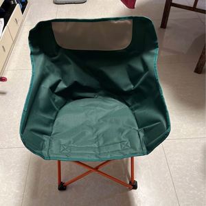 Silla Plegable de Playa y Camping, Ligera, de Tela Oxford, con Forma de Luna y Logotipo Personalizado, para Picnic y Pesca - Product Image 1