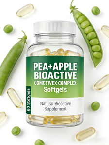Suplemento de Fibras Dietéticas y Vitaminas para el Crecimiento del Cabello, Vegano, a Base de Hierbas, con <span class=keywords><strong>PEA</strong></span>+MANZANA, en Cápsulas Blandas Bioactivas, Marca Privada de Fábrica OEM/ODM - Product Image 1