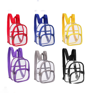 Zaino trasparente Mini borsa sportiva trasparente zaino <span class=keywords><strong>scuola</strong></span> <span class=keywords><strong>zaini</strong></span> da stadio - Product Image 1