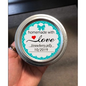 Tự Chế Với Tình Yêu Đóng Hộp Nhãn 2 Inch Dán Cho Lọ Lưu Trữ Thùng Nướng Bao Bì Mỗi Gói - Product Image 5