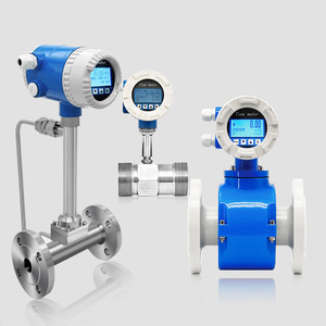 Độ chính xác cao thép mặt bích hơi nước Vortex lưu lượng kế đo lường chất lỏng cảm biến RS485 đầu ra cho chất lỏng đường ống cao cấp Cảm biến lưu lượng - Product Image 1