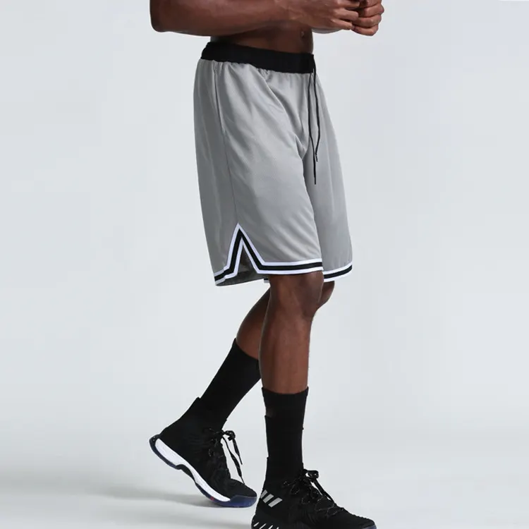 Custom Quick Dry Polyester Running Fitness Jogger Sport Plus Size Gym Training Mesh Basketball Shorts