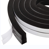 Cintas de Sellado de Goma EPDM Espumadas para Puertas de Armarios y Ventanas, Impermeables, Insonorizantes, Resistentes a la Intemperie, -40~+120