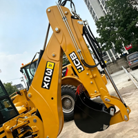 Chargeuse-pelleteuse JCB 3CX d'occasion en bon état, 3CX 4CX de haute qualité pour la construction, en vente et en stock