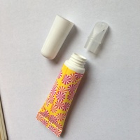 Tubes de brillant à lèvres en plastique 6ml 10ml 12ml avec tête amovible pour emballage cosmétique D16mm