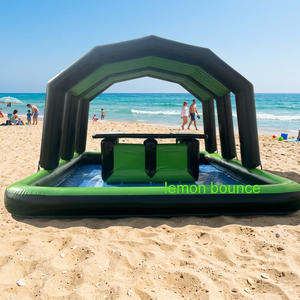 Bar de piscine gonflable commercial en PVC pour l'extérieur, tente de bar flottante gonflable pour adultes, idéal pour les événements dans le jardin et la cour. - Product Image 2