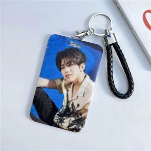 Custom Kpop Photocard Protector Card Holder for Student Cute Bus Id Bank Card Holders with <b>Lanyard</b> - Product Image 4
