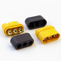 Conector de Alimentación Original Amass Serie MR60, Macho y Hembra, MR60-M, MR60-F, MR60PB-M, MR60PW-F para Batería Lipo RC, Dron FPV