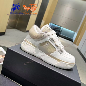 Chaussures de skate décontractées polyvalentes pour hommes Amiris, nouvelle collection 2025, respirantes, en maille, petites chaussures blanches tendance, baskets plateforme - Product Image 4