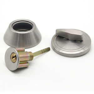 Commercial Single Deadlock <strong>Lock</strong> <strong>Knob</strong> ANSI Grade 2 Deadbolt Door <strong>Lock</strong> Polished Stainless Steel Key Operated - Product Image 3