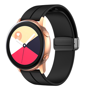 Correa de 20mm 22mm para Samsung Galaxy Watch 4/5/5Pro, correa deportiva de silicona con hebilla magnética para <span class=keywords><strong>Amazfit</strong></span> <span class=keywords><strong>GTS</strong></span> <span class=keywords><strong>2</strong></span> 3 4 4 <span class=keywords><strong>Mini</strong></span> GTR <span class=keywords><strong>2</strong></span> 2e GT2e - Product Image 3