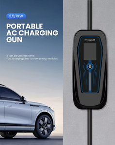 Chargeur EV GBT AC 3,5 kW monophasé, station de charge EV portable GBT, chargeur à courant réglable - Product Image 2