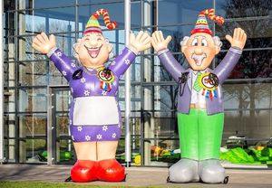 2024 personnages de dessins animés néerlandais sur mesure grands ballons gonflables de dessin animé vieil homme bon prix <span class=keywords><strong>ballon</strong></span> gonflable Abraham - Product Image 2