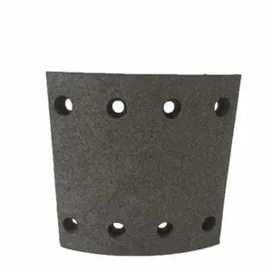 WVA 19160 Non Asbestos Truck Heavy duty brake lining brake drum brake shoe with 8*24 8*22 6*24 6*22 rivet