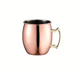 Mug à cocktail Moscow Mule en acier inoxydable 304, 60 ml, 350 ml, 550 ml, qualité alimentaire, logo personnalisé, coloré, en forme de tambour - Product Image 4