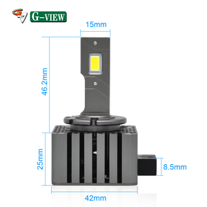 Gview-bombilla de xenón a LED para faro delantero de coche, bombillas led de 70W, 8600LM, D1R, D2R, D3S, D4S, D5S, D8S, Canbus, d4s, G15D, D1S, D2S, HID - Product Image 2