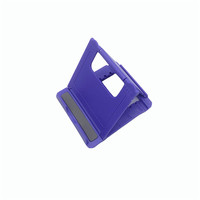 Support de téléphone portable de bureau en plastique, rotation à 360 degrés, conception flexible, hauteur et angle réglables, portable pour le streaming en direct sur le bureau