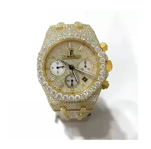 Jam tangan berlian Mewah Terpopuler untuk pria dan wanita dengan kemasan kustom dengan harga terjangkau dari eksportir India