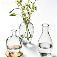 Bouteille diffuseur de parfum en verre moderne 200ml 280ml, couleur personnalisée, vide, pour aromathérapie et décoration