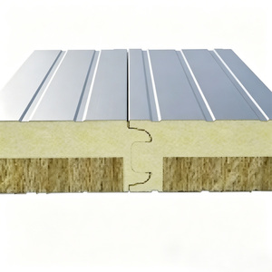 Panneau sandwich à faible coût, imperméable, isolation thermique, panneau mural pour chambre froide - Product Image 3
