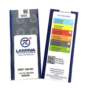 Inserto de fresado de carburo de tungsteno LT10, herramienta de torneado de carburo, inserto de corte Cnc de carburo, fabricante de la marca - Product Image 1