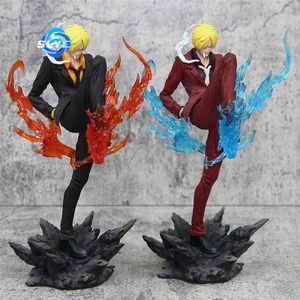 One Pieced GK Demoned Kick <span class=keywords><strong>Sanji</strong></span> Flame Effect Diable Jambe Suit Modelo Estatua En Caja Figura Coleccionable Anime Personaje Ornamento - Product Image 5