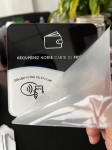 Placa NFC Acrílica Personalizada con Código <span class=keywords><strong>QR</strong></span> Dinámico, Menú NFC, Placa NFC para Reseñas de Google/Facebook/Instagram/<span class=keywords><strong>WhatsApp</strong></span> - Product Image 6