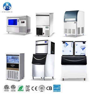 Máy làm đá Lanxin Máy làm đá vuông hoàn toàn tự động thương mại nhỏ cho quán cà phê Quán trà bong bóng - Product Image 2