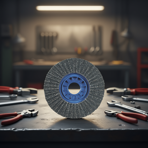 Disco de láminas de circonio Ttake 115x22 mm, grano 40, para ruedas de pulido - Product Image 3