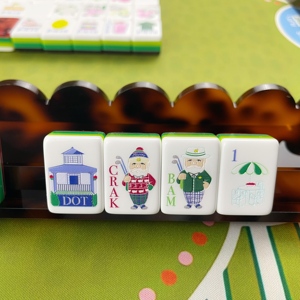 Collection de <span class=keywords><strong>Mahjong</strong></span> de Luxe Américain avec 160 Tuiles, Idéale pour les Casinos ou les Divertissements pour Adultes - Product Image 5