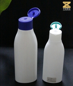 Tùy Chỉnh Rỗng Nhựa Lotion Chai 120Ml Hdpe Chai Bao Bì Mỹ Phẩm Bóp Chai Với Flip Top Cho Dầu Gội Đầu - Product Image 2