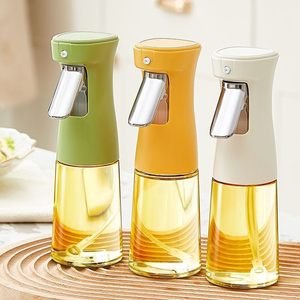 Pulvérisateur d'huile d'olive en verre 280 ml pour cuisine, pâtisserie, salade, barbecue, ustensile de cuisine OS01 - Product Image 1