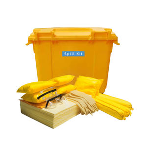 Seguridad MSDS Productos Color amarillo 240L Hazmat Kits de derrames químicos - Product Image 1