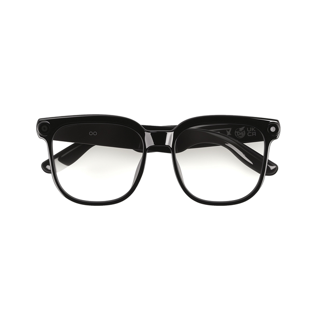 Miccell New AI Smart Glasses with Translation Function IP65 Waterproof 8MP Camera Hands-Free Assistant for Travel Business Sport