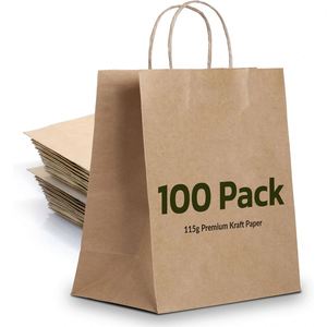 Tazones de Papel Kraft Blanco Desechables con Logotipo Personalizado, con Tapas, Aptos para Microondas, para Pizza, Galletas, Sándwiches, Ensaladas, Sopas y Fideos - Product Image 1
