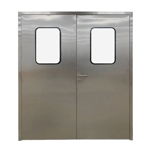 Porte hermétique modulaire GMP pour salle blanche industrielle SCT avec décoration et finition de surface - Product Image 5