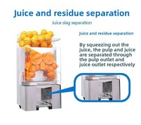 Hoge kwaliteit fruit- en groentesapcentrifuge 220V voedselverwerkingslijn voor hotels en voedselwinkels