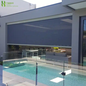 شرفة فناء كهربائية مدمجة بمحركات من Henglics في الهواء الطلق بوليستر ذكية للتحكم عن بعد مقاومة للرياح مقاومة للماء - Product Image 5