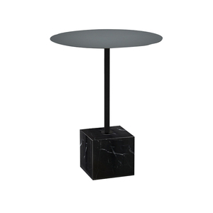 Venta directa de fábrica moderno vintage redonda de mármol natural en sofá <span class=keywords><strong>mesa</strong></span> <span class=keywords><strong>lateral</strong></span> - Product Image 1