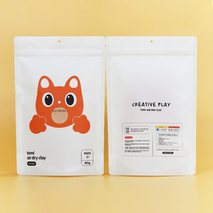 Tùy chỉnh in rõ ràng cửa sổ không khí khô đất sét bổ sung tái sử dụng PE Pet dây kéo Mylar túi đứng lên bao bì túi nhựa Mylar Túi - Product Image 4