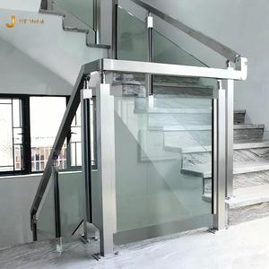 Barandilla de Escalera Moderna y Duradera de Acero Inoxidable Cepillado EX1038 para Decoración de Interiores y Proyectos de Ingeniería Comercial - Product Image 3