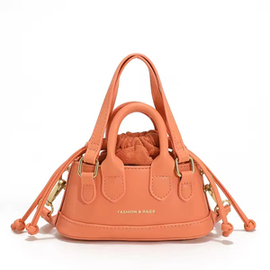 Sac <span class=keywords><strong>seau</strong></span> mini pour femme, fermeture ouverte, imperméable, doublure en polyester, petits sacs à main et sacs à bandoulière - Product Image 2